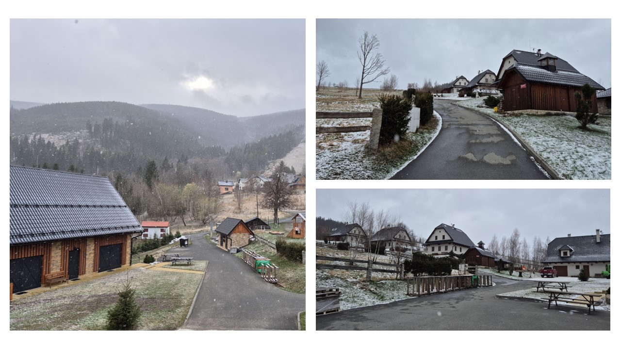 Předpověď počasí se naplnila - mrzlo a sněžilo